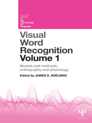 cover image of Visual Word Recognition Volume 1